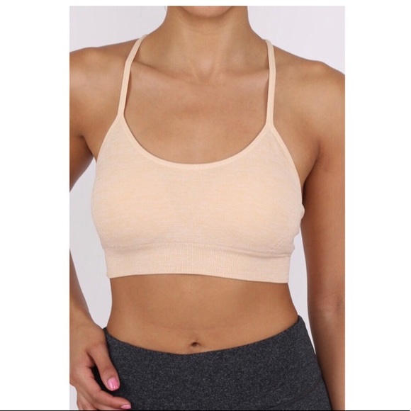 Nude Yoga Bra - Picture 3 of 4